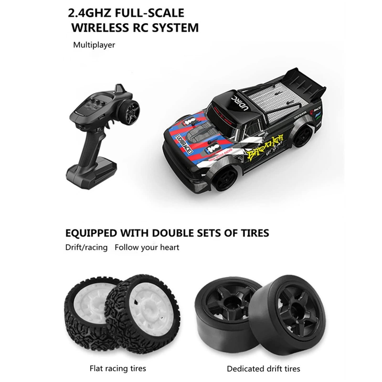 Amazon.co.jp: ラジコンカー RCドリフトカー1/16 2.4GHz 4WD 30km/h RC